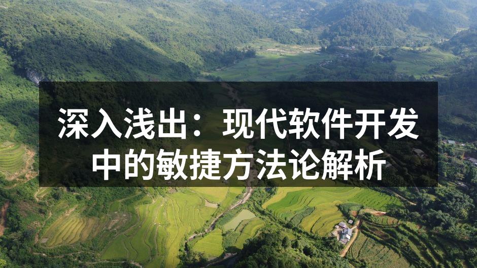 敏捷开发会议的实际场景